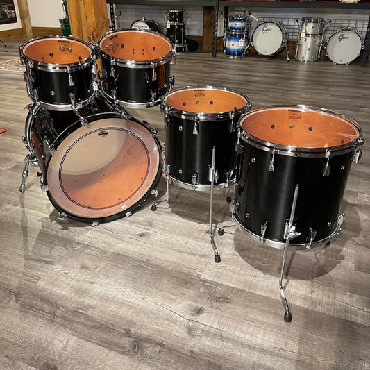 Yamaha Absolute Hybrid 5pc Drum Set - Solid Black