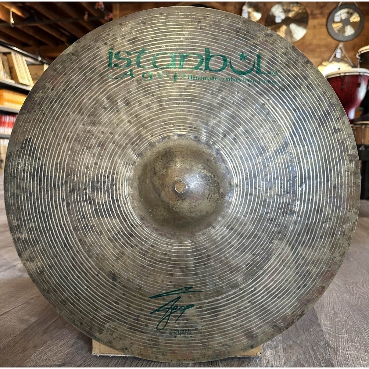 Used Istanbul Agop Signature Crash Cymbal 18 1172g