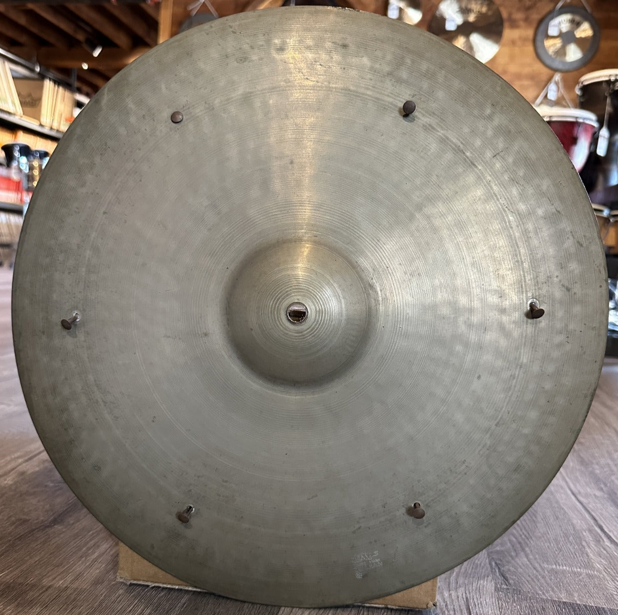 Used Vintage Zenjian Crash Cymbal 16 - 1105 grams