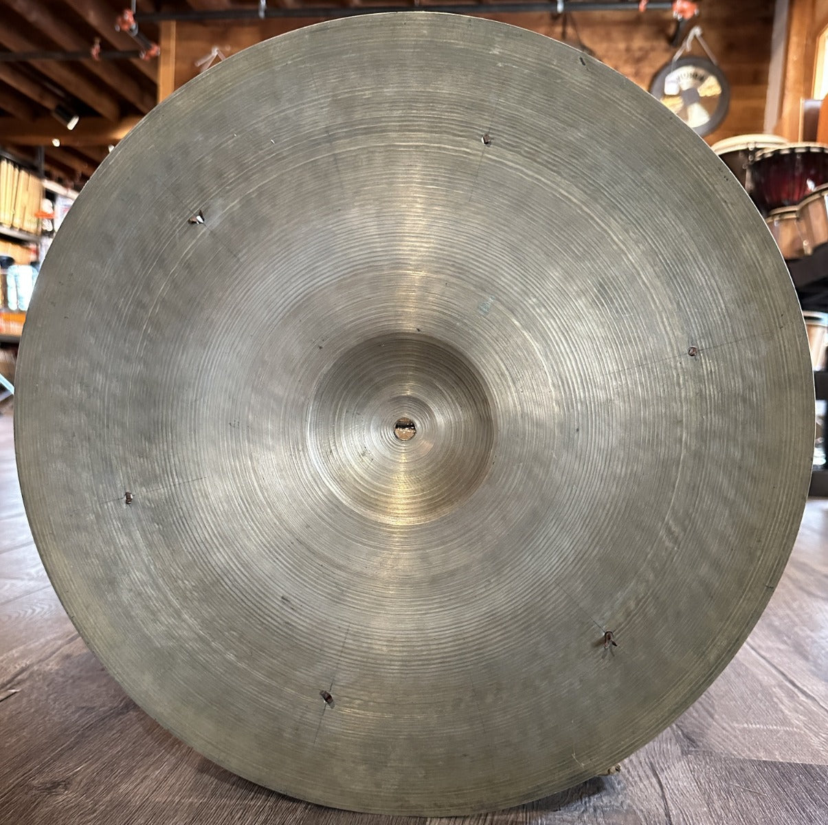 Used Vintage Zenjian Crash Cymbal 16 - 1105 grams