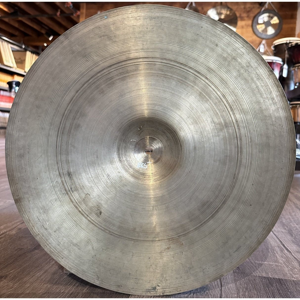 Used Vintage Zildjian Transition Stamp A A Crash Cymbal 16 - 865 grams