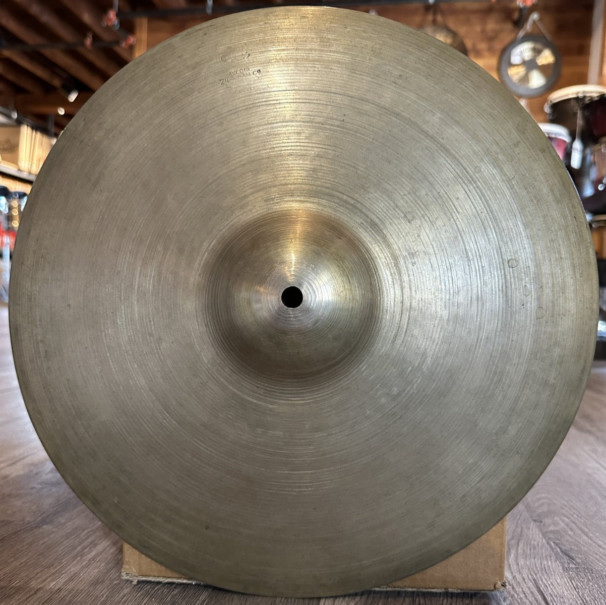 Used Vintage Zildjian Transition Stamp A Crash Cymbal 13 - 556 grams