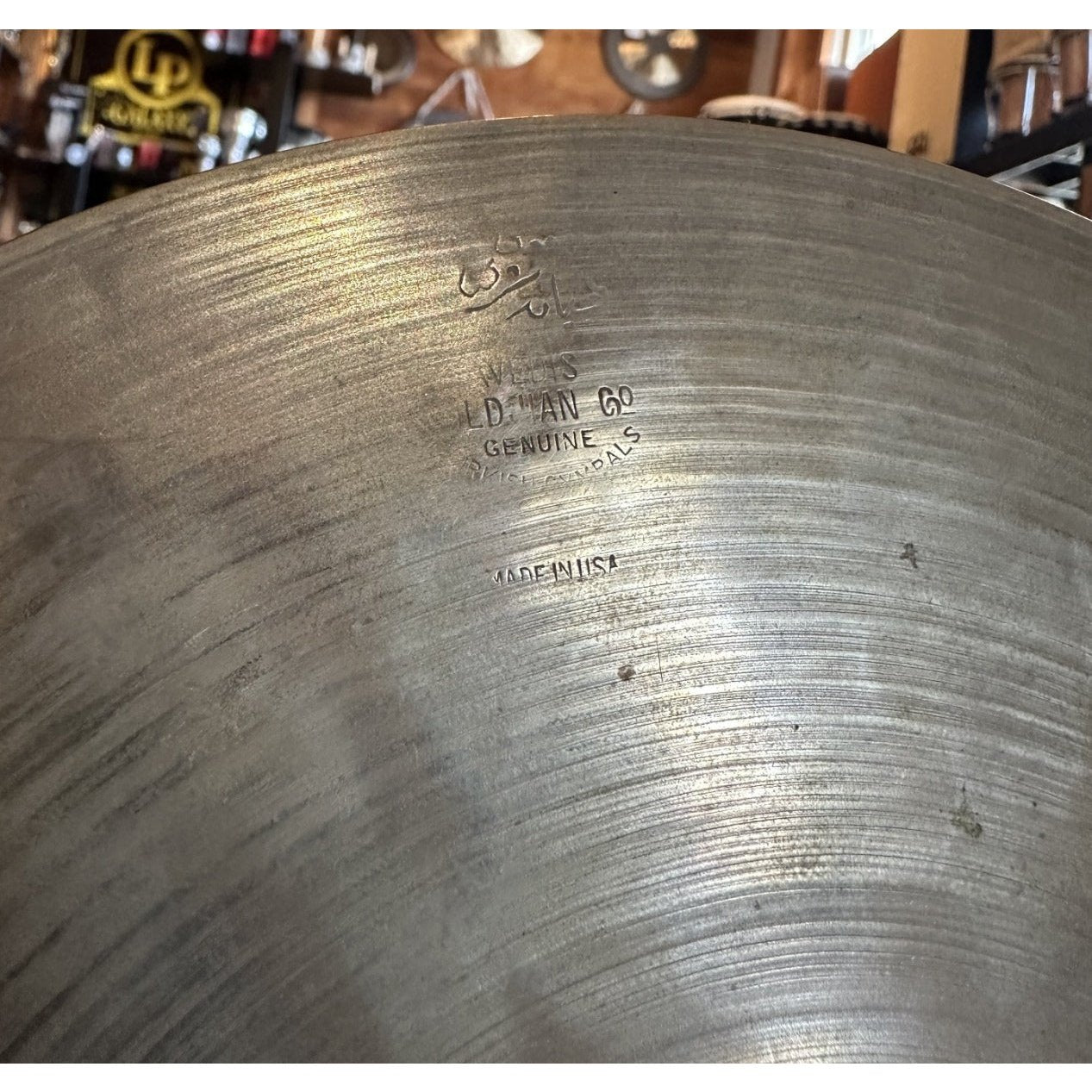 Used Vintage Zildjian 1930's Paper Thin Splash Cymbal 10 - 214 grams