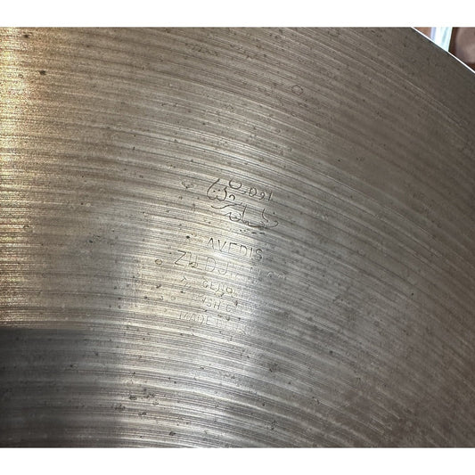 Used Vintage Zildjian 1970's A Crash Cymbal 18 - 1292 grams