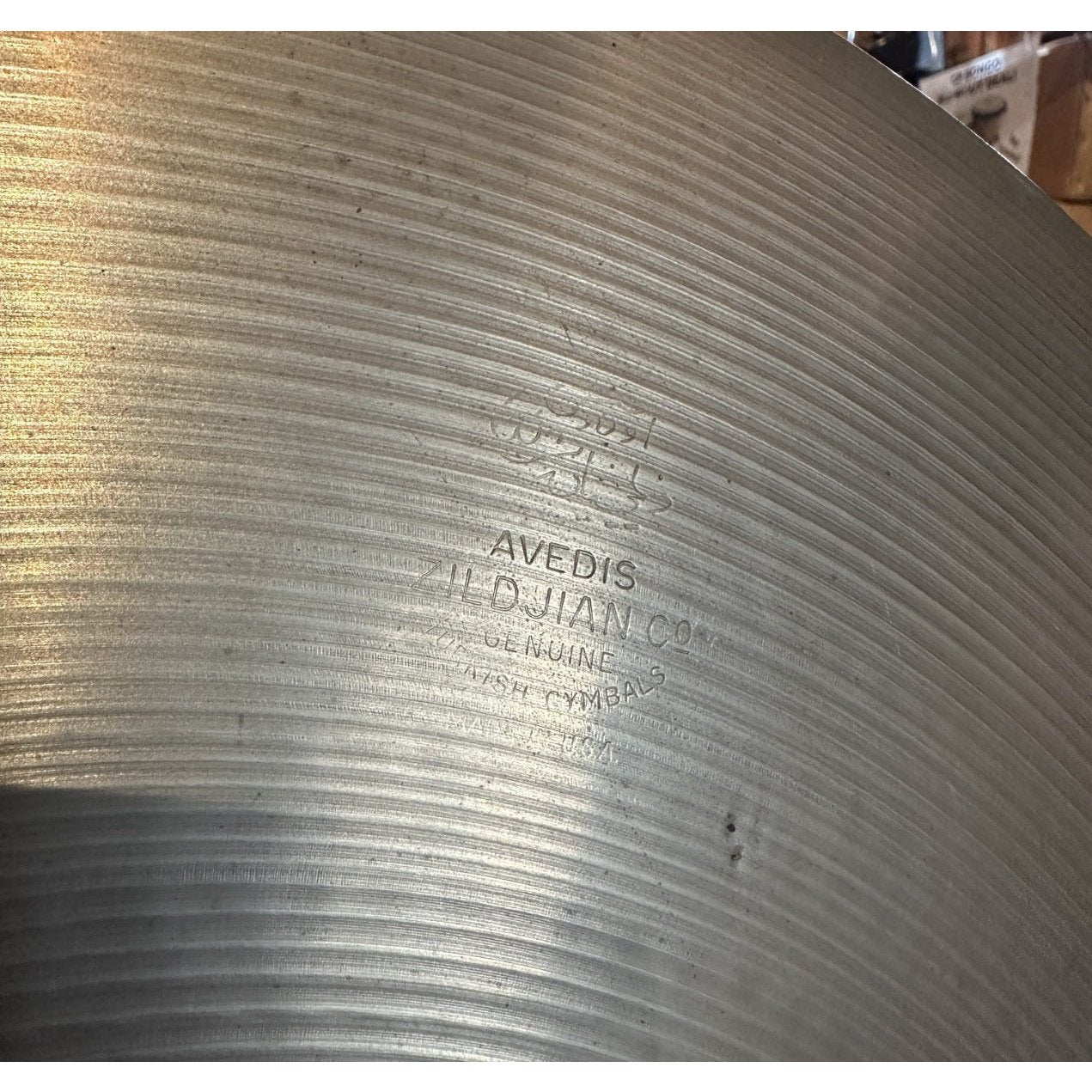 Used Vintage Zildjian 60's A Ride Cymbal 20 - 2024 grams