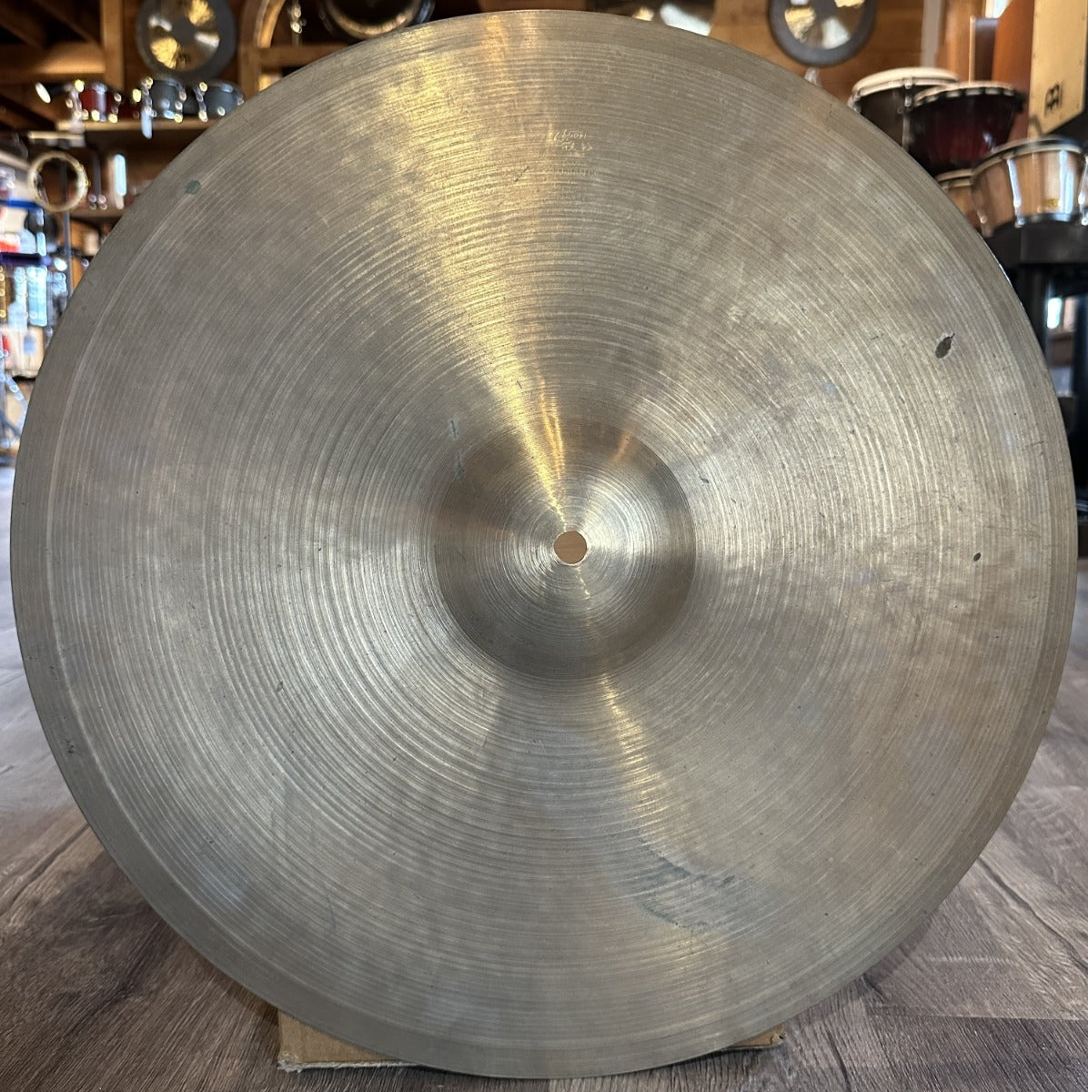 Used Vintage Zildjian A BeBop Ride Cymbal 18 - 1578 grams