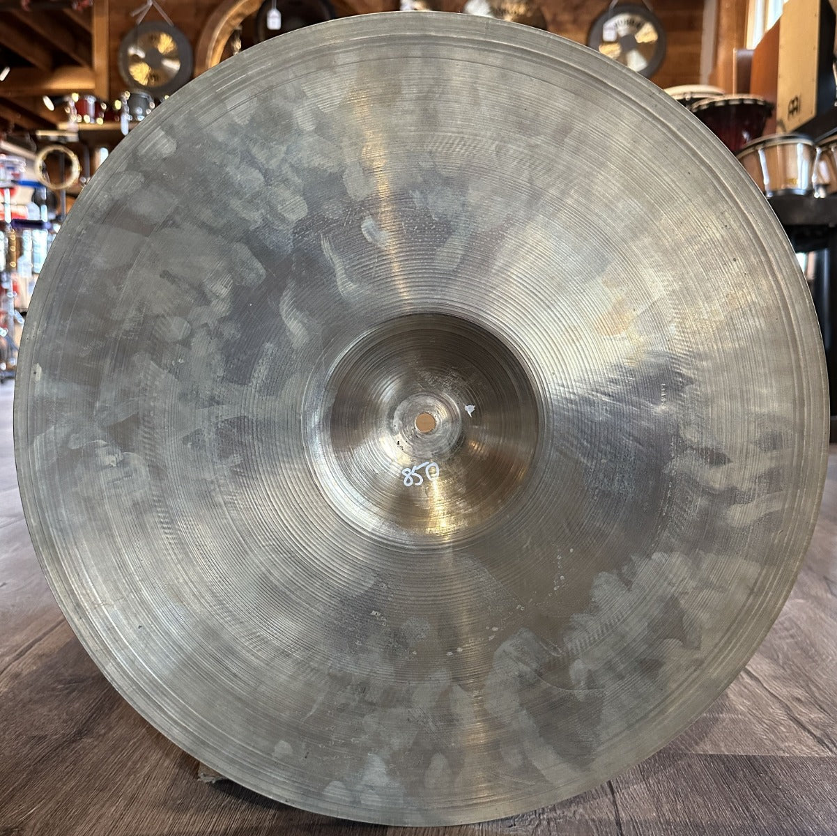 Used Vintage Alejian (Zildjian) Crash Cymbal 17 - 850 grams