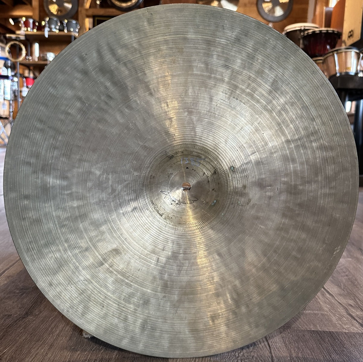 Used Vintage K Istanbul Zildjian Crash Cymbal 16 - 1385 grams