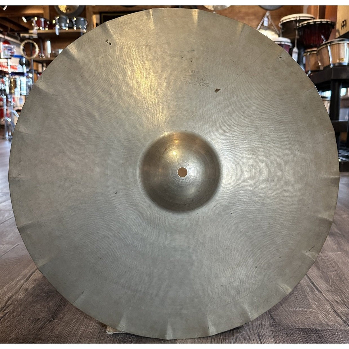 Used Vintage Paiste Formula 602 Sound Edge Cymbal 20 - 2568 grams