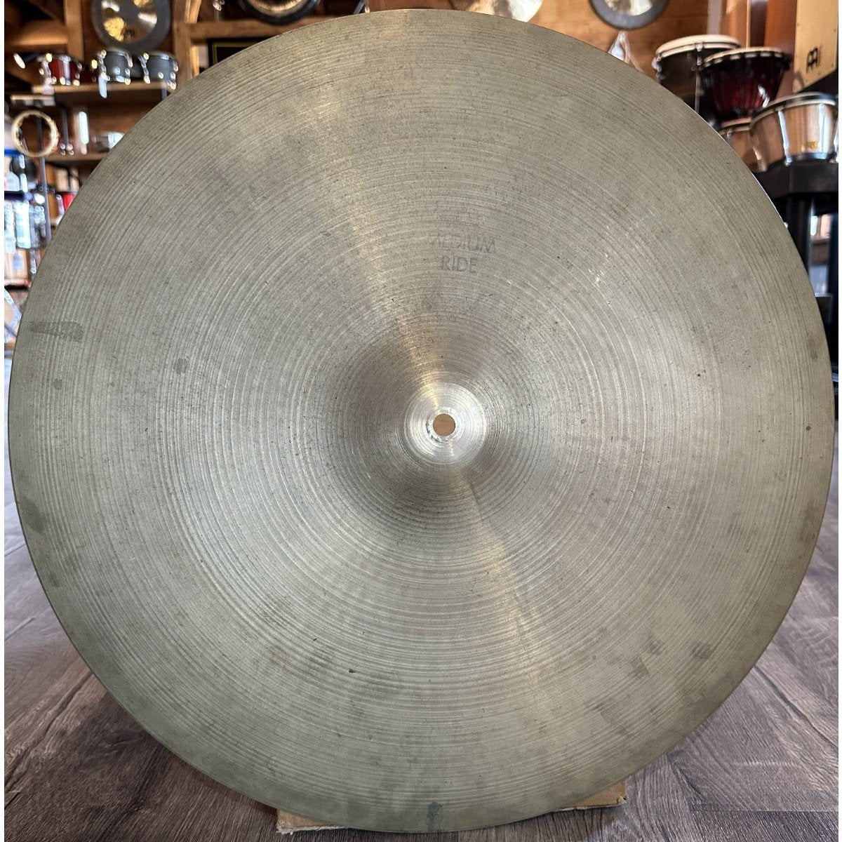 Used Vintage Zildjian 70's A Medium Ride Cymbal 20 - 2513 grams