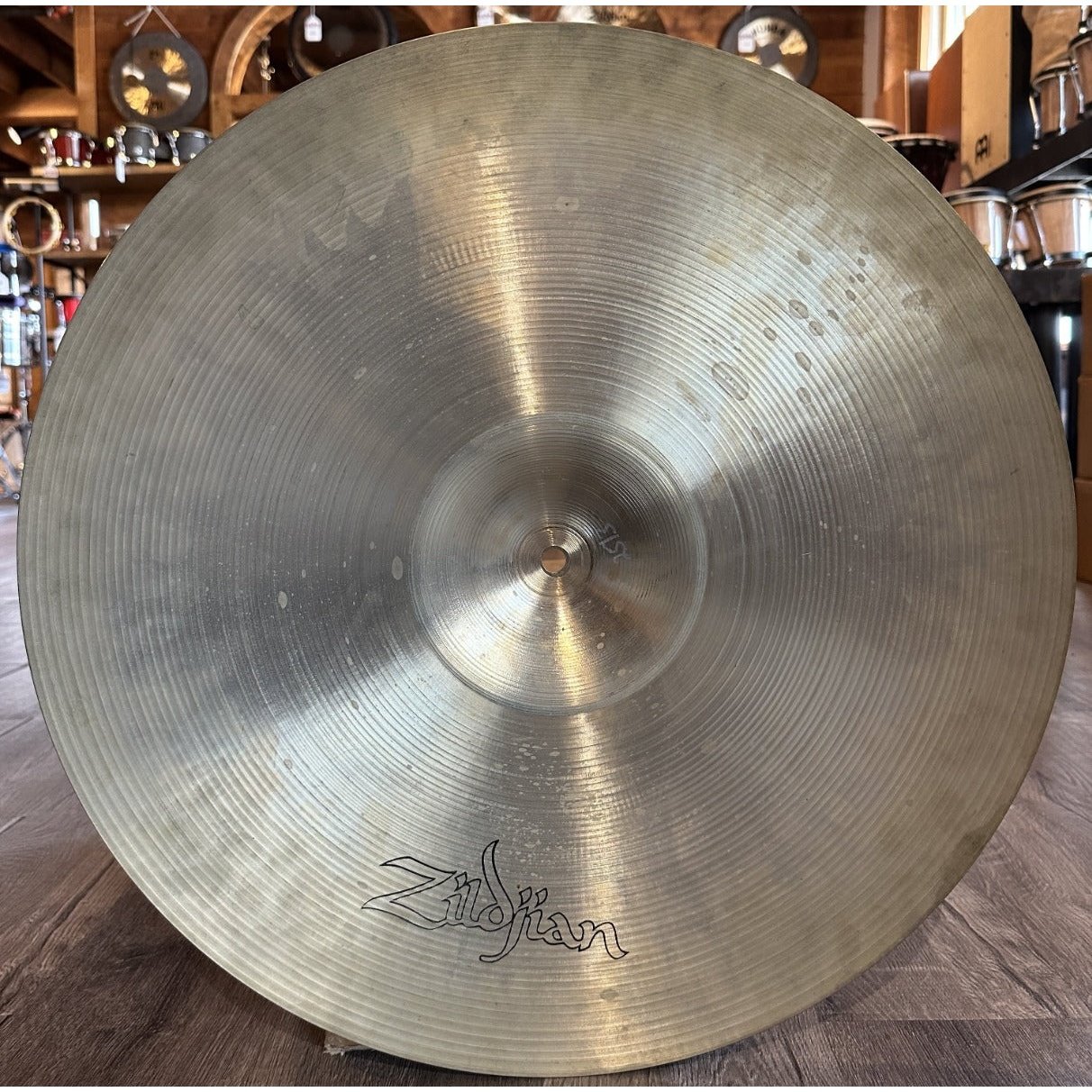 Used Vintage Zildjian 70's A Medium Ride Cymbal 20 - 2513 grams