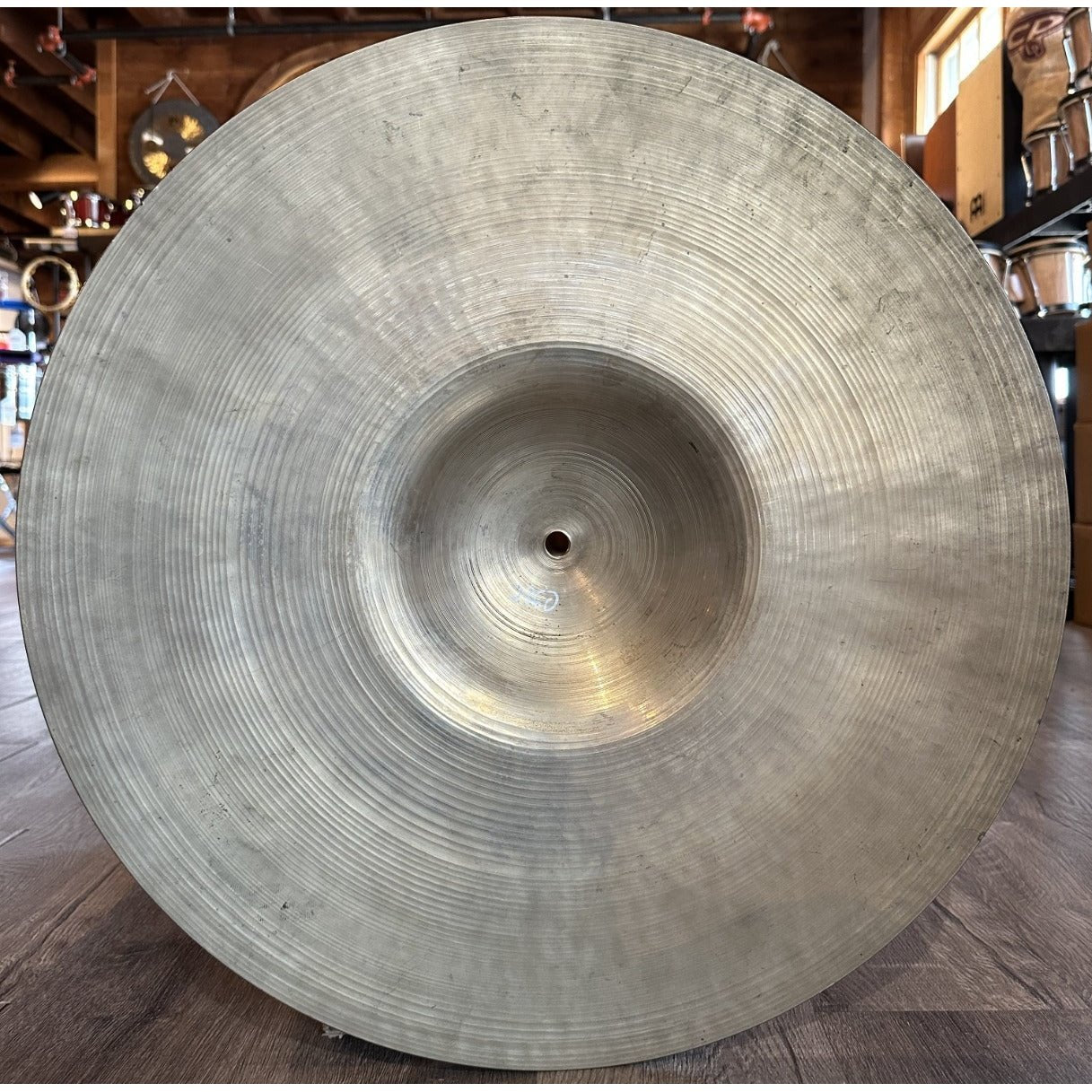 Used Vintage Zildjian A Big Bell Ride Cymbal 20 - 2360 grams