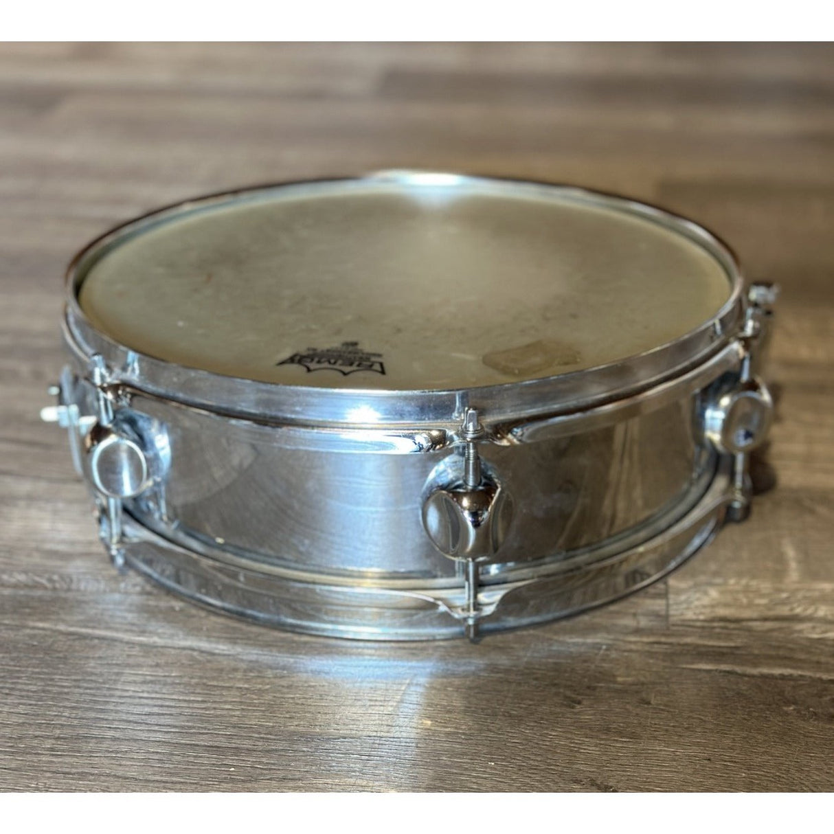 Used Pacific Steel Piccolo Snare Drum 13x4