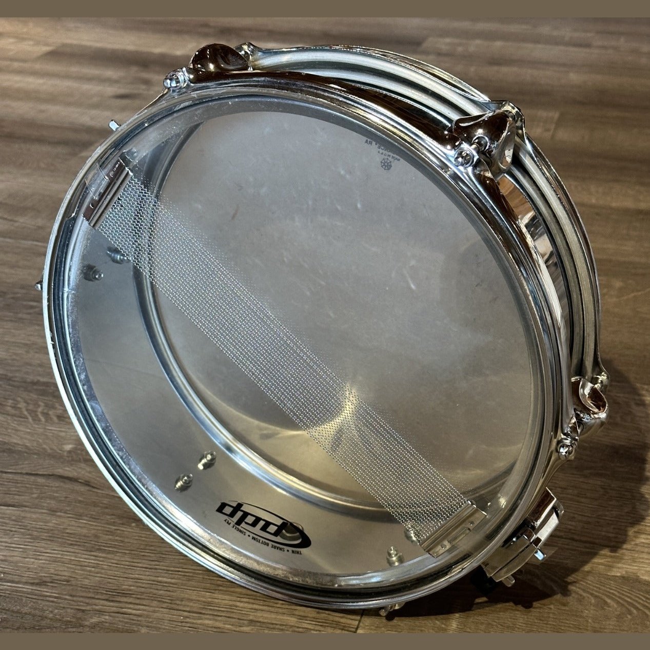 Used Pacific Steel Piccolo Snare Drum 13x4