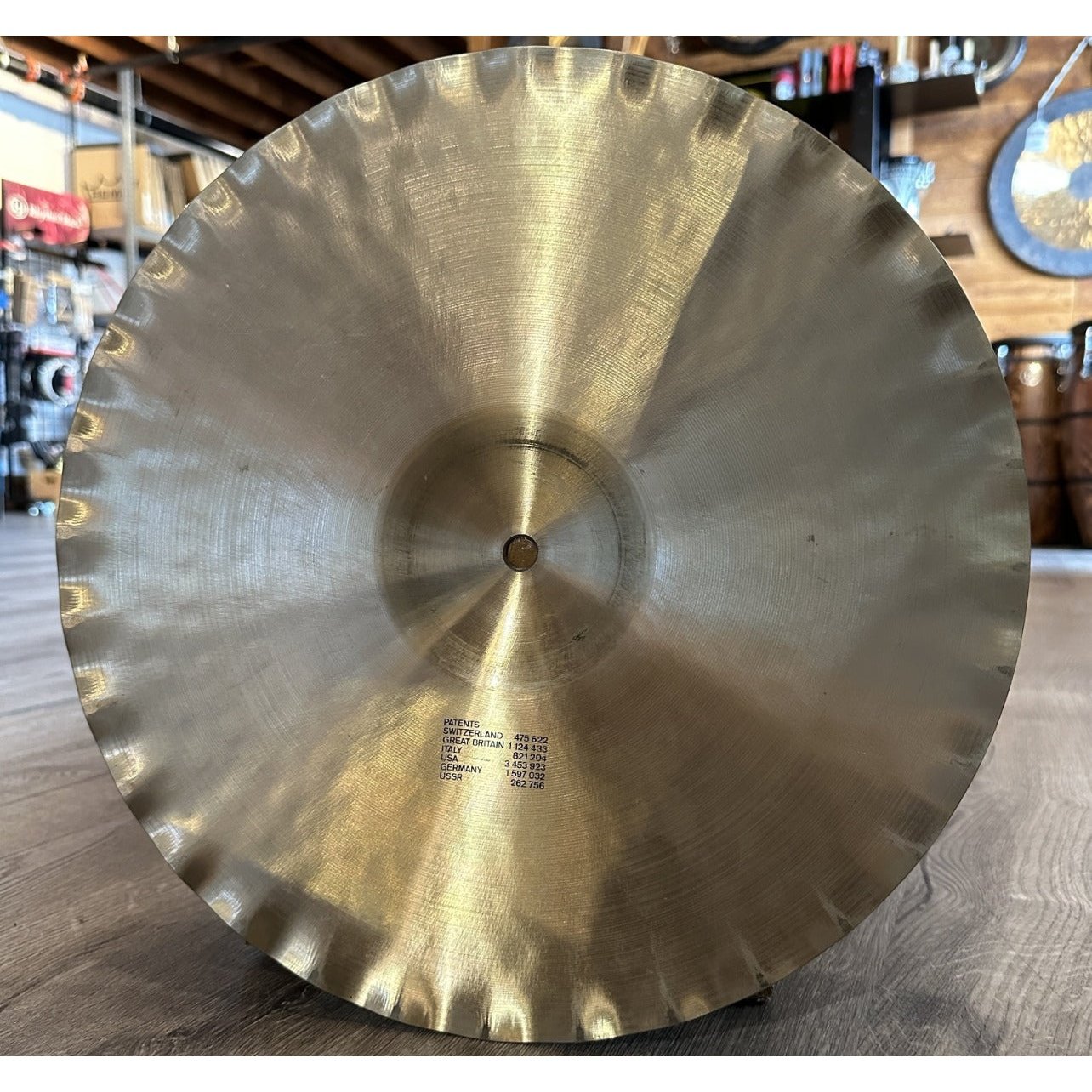 Used Vintage Paiste Formula 602 Blue label Hi Hat Cymbals 14
