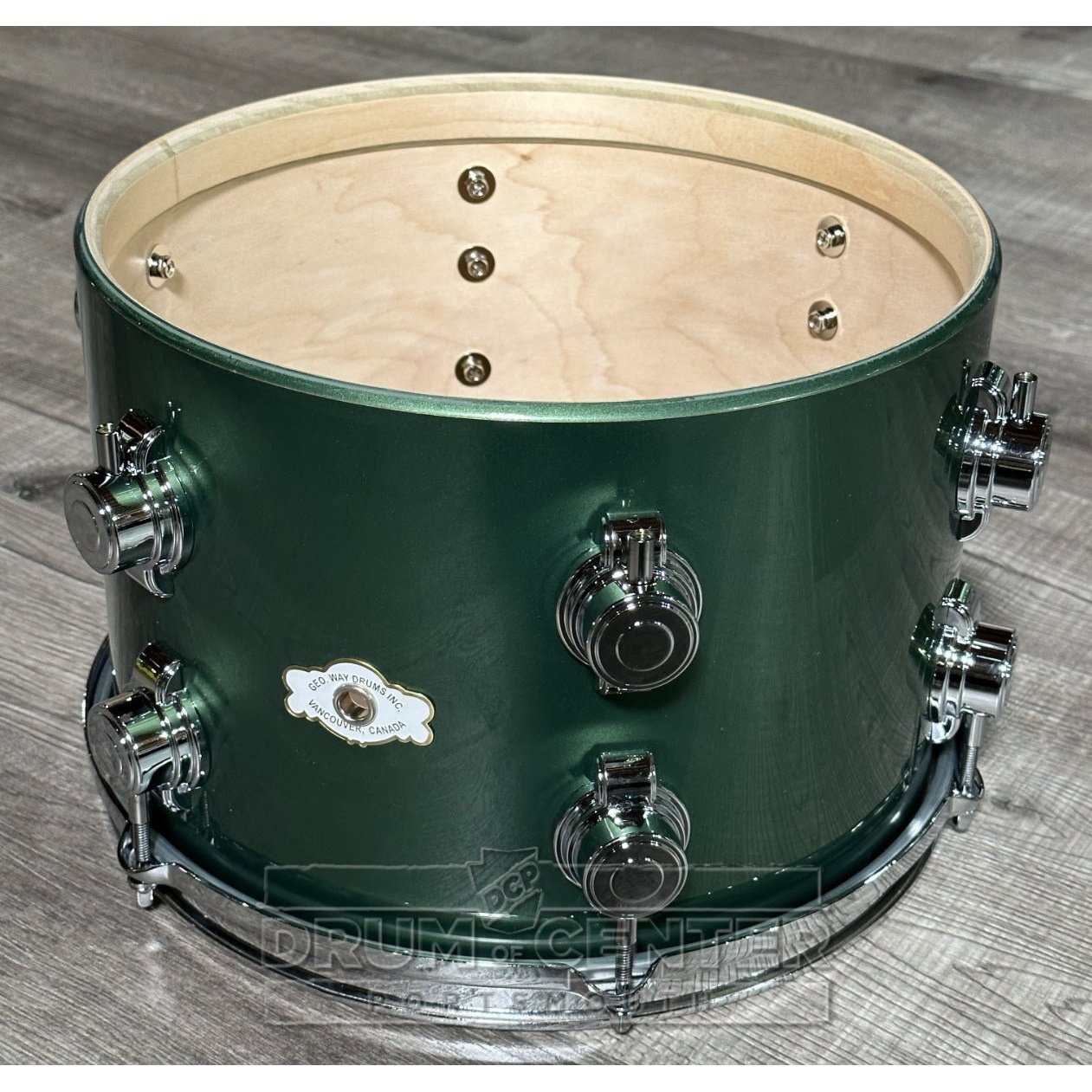 George Way Aristocrat Studio 3pc Drum Set 20/12/14 Kaddy Green