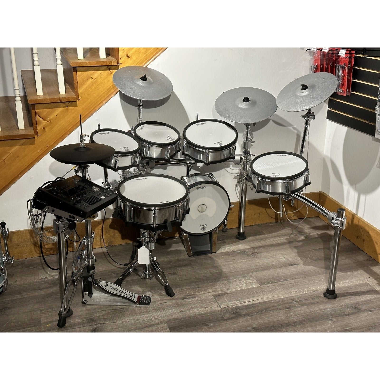 Used Roland 6pc V-Drum Set w/Upgrades
