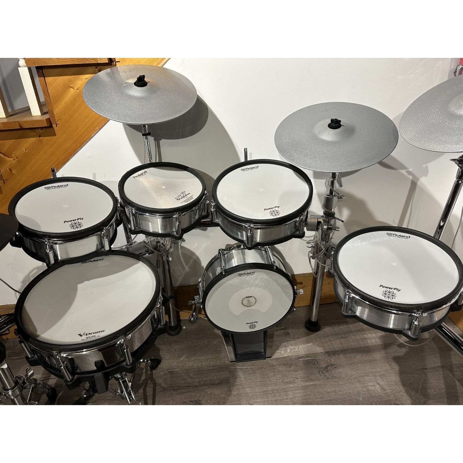 Used Roland 6pc V-Drum Set w/Upgrades