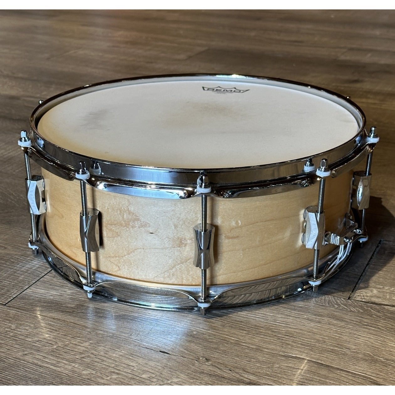 Used Noble & Cooley CD Maple Snare Drum Natural Oil 14x5