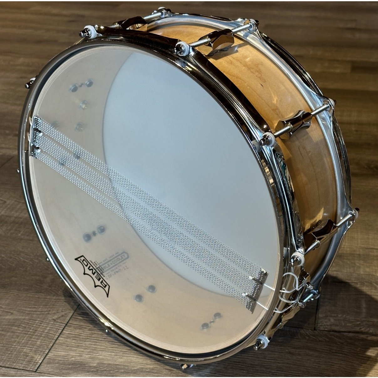Used Noble & Cooley CD Maple Snare Drum Natural Oil 14x5