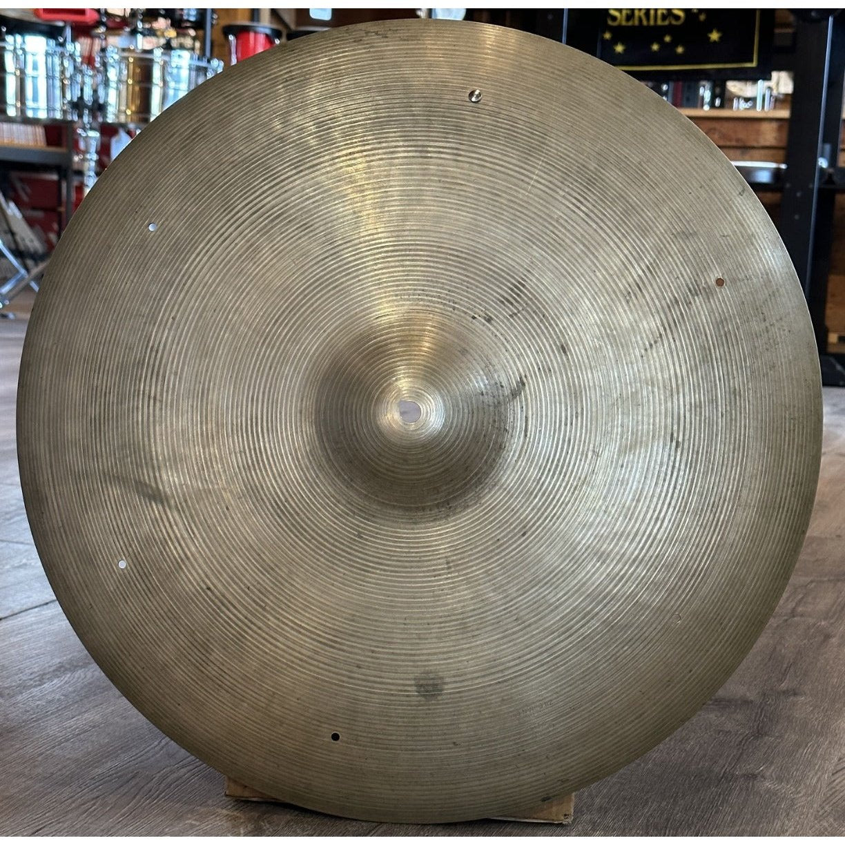Used Vintage Zildjian A Ride Cymbal 20" w/1 Rivet