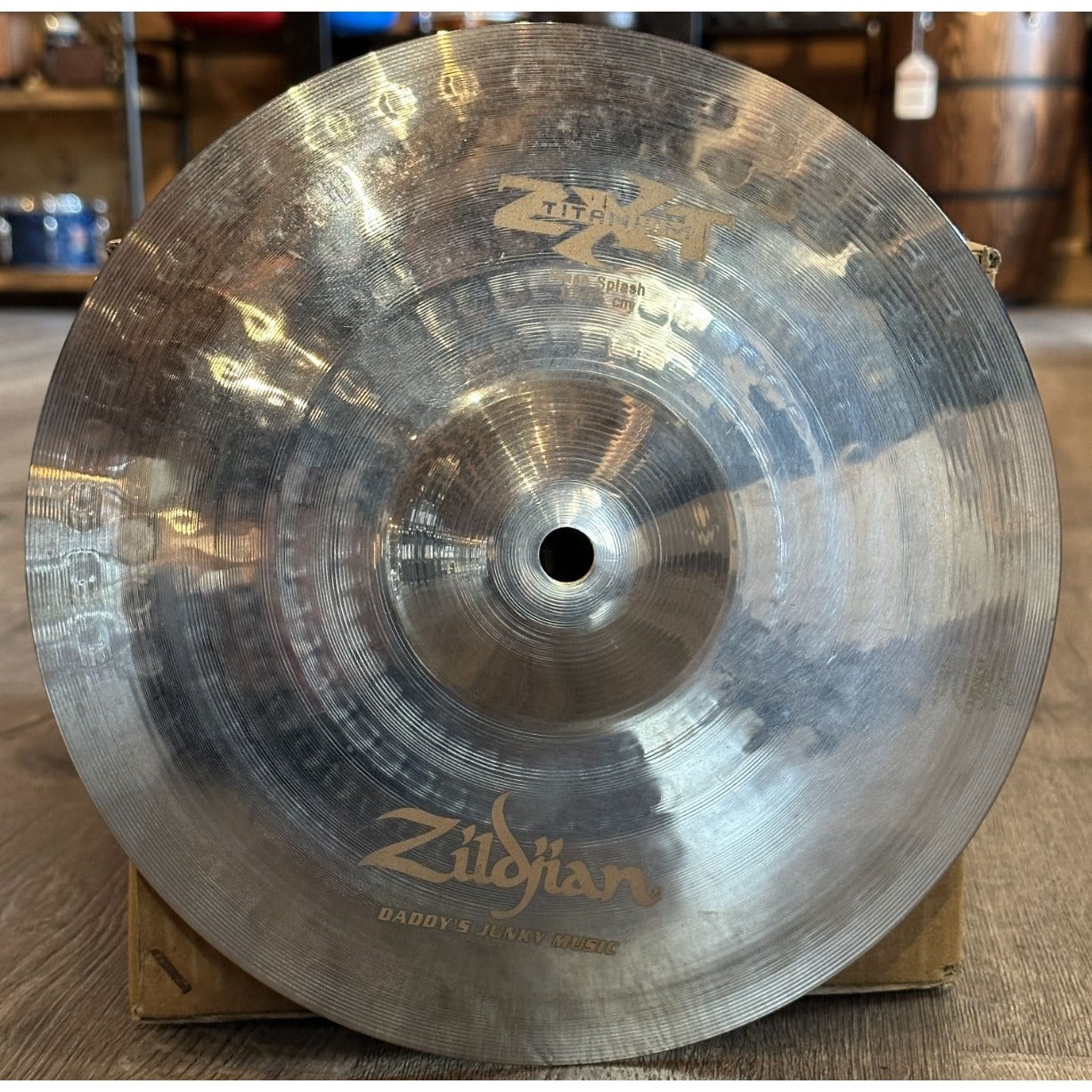 Used Zildjian ZXT Titanium Flash Splash Cymbal 10"