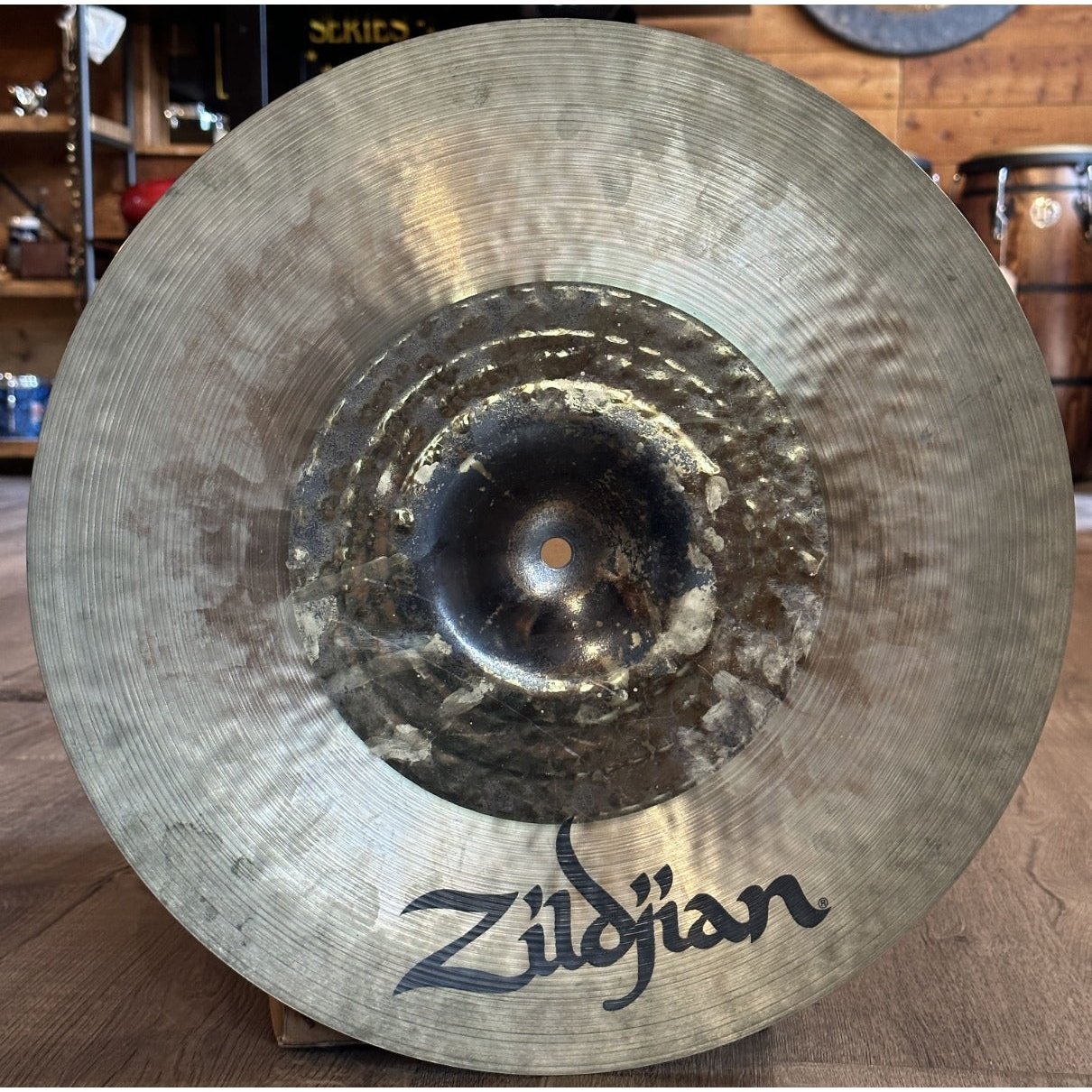 Used Zildjian K Custom Hybrid Crash Cymbal 17"
