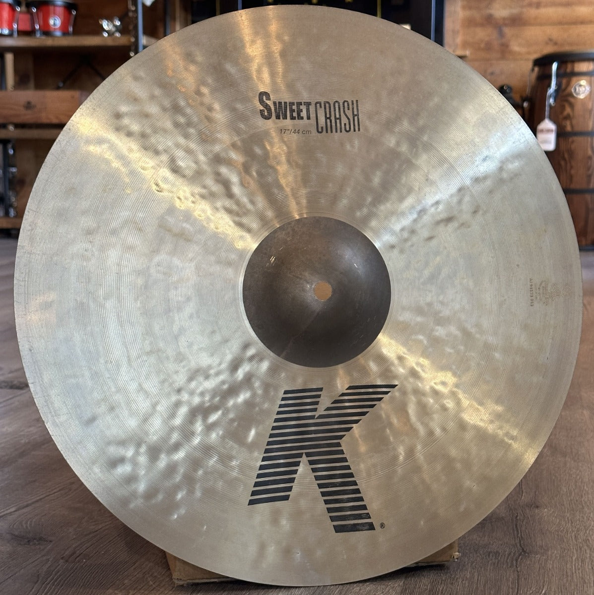 Used Zildjian K Sweet Crash Cymbal 17"