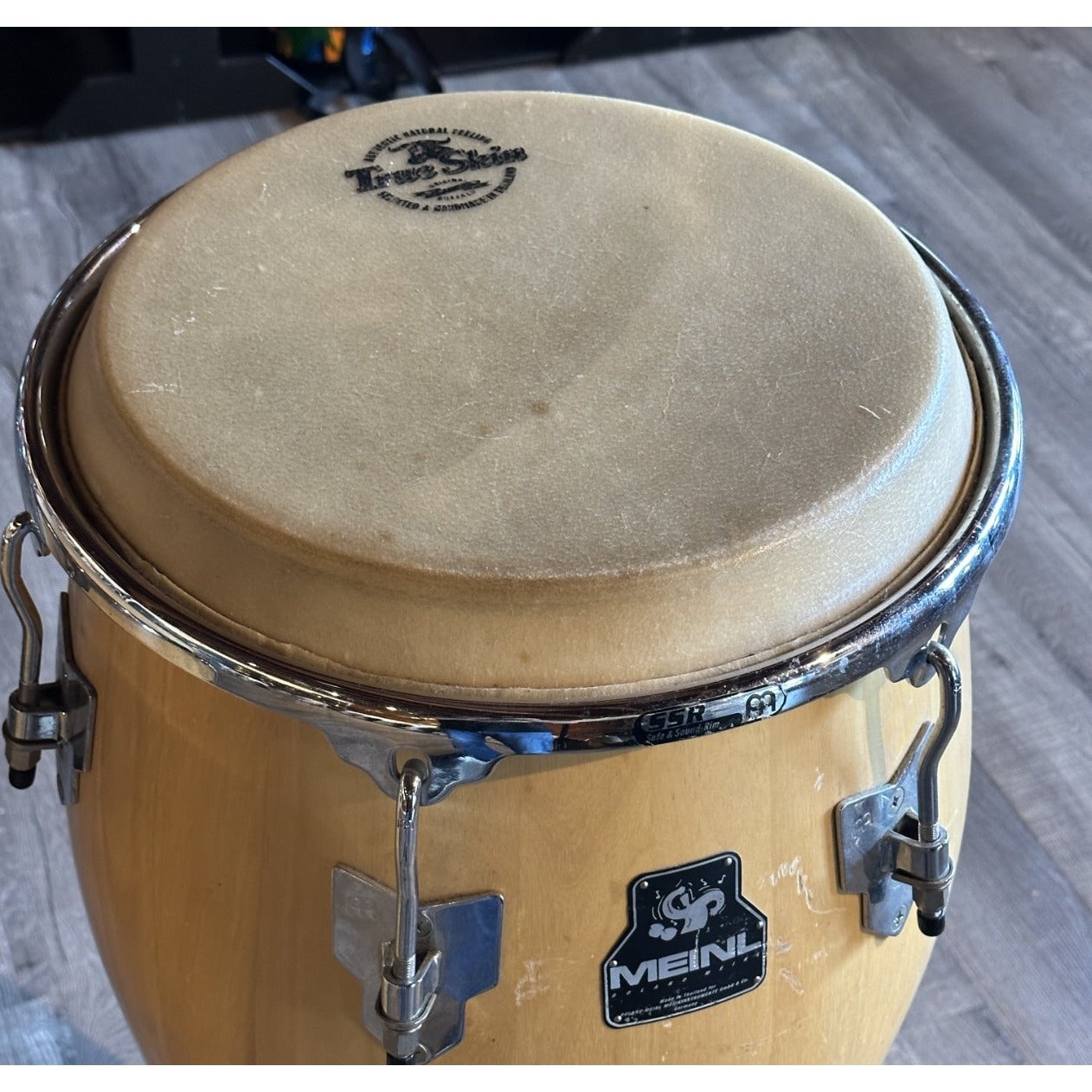 Used Meinl Conga Set w/Stands
