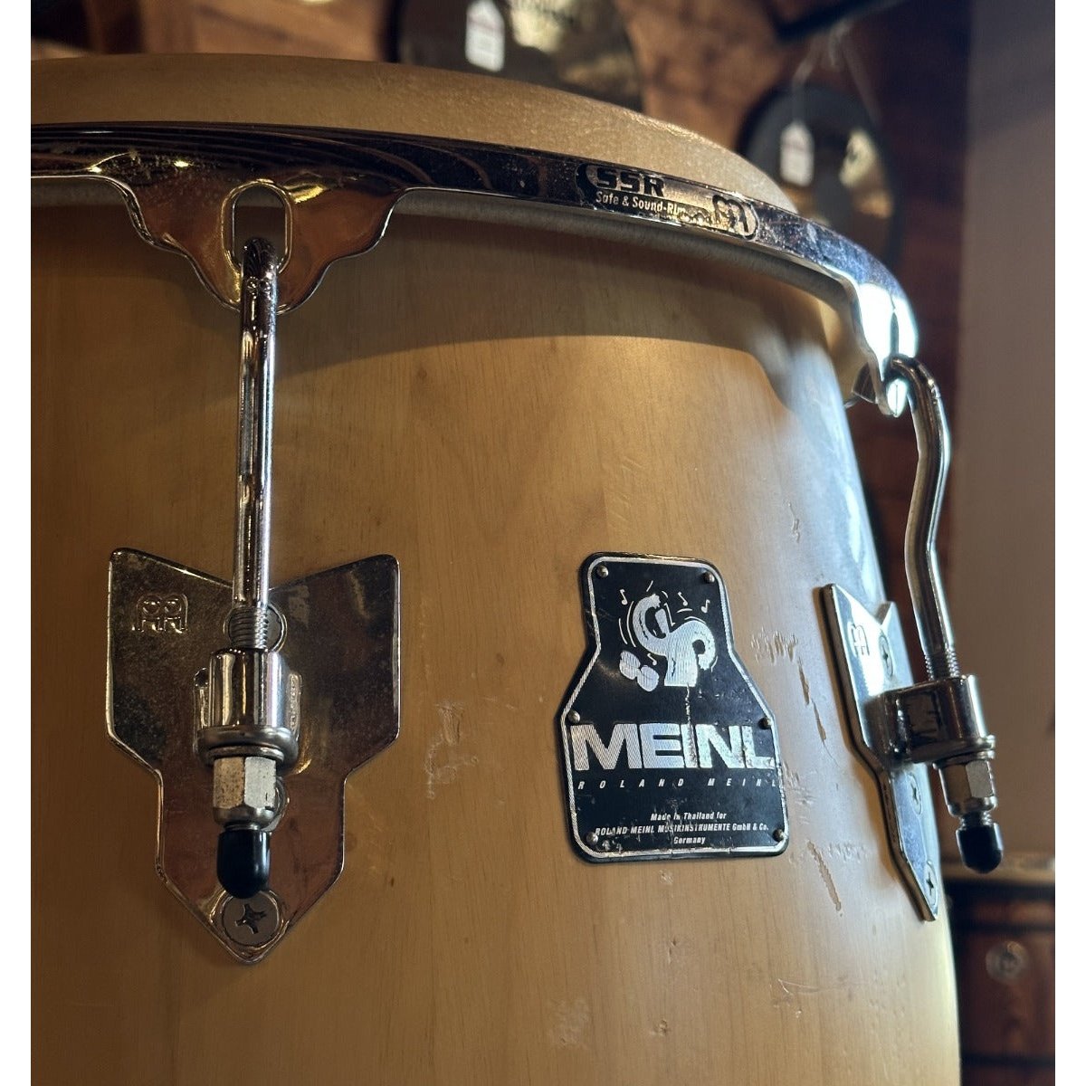 Used Meinl Conga Set w/Stands