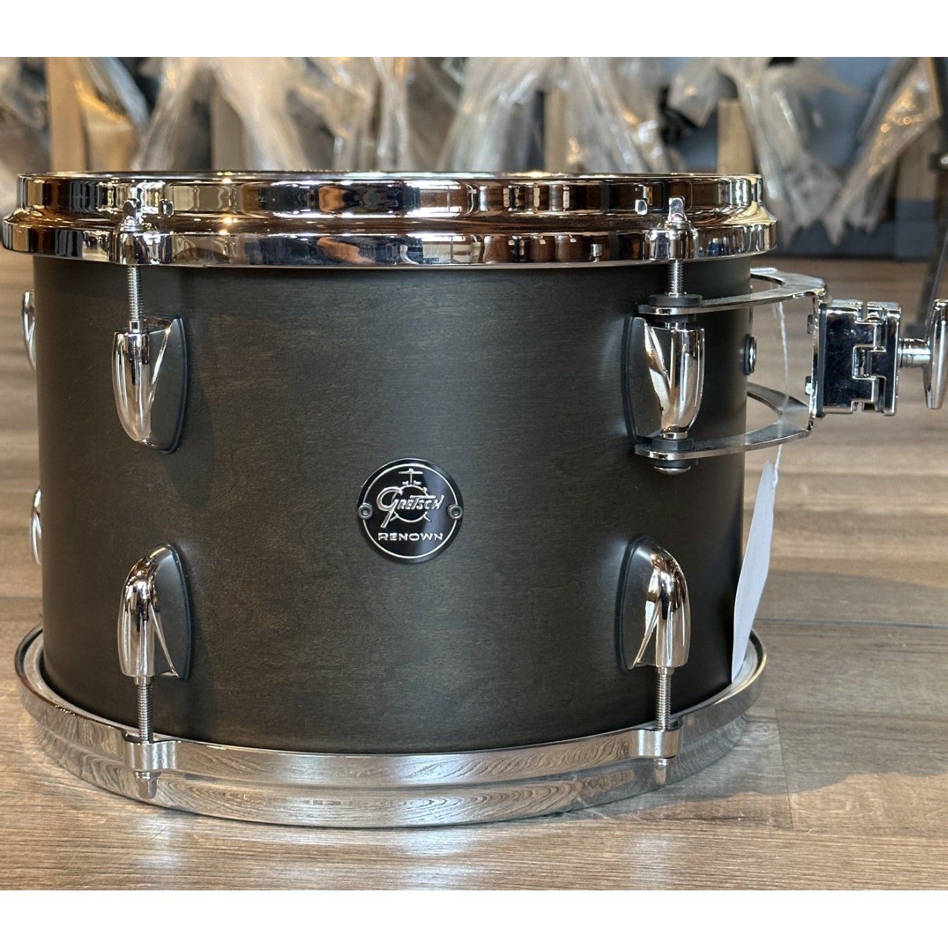 Used Gretsch Renown 12x8 Tom Satin Black