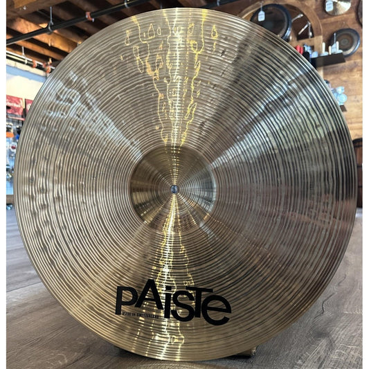Used Paiste Signature Mellow Ride Cymbal 20"