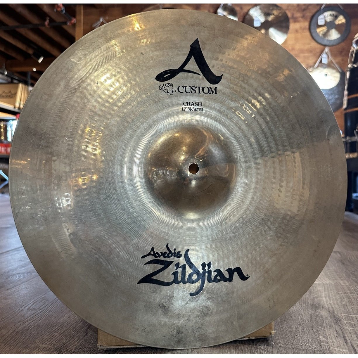 Used Zildjian A Custom Crash Cymbal 17"