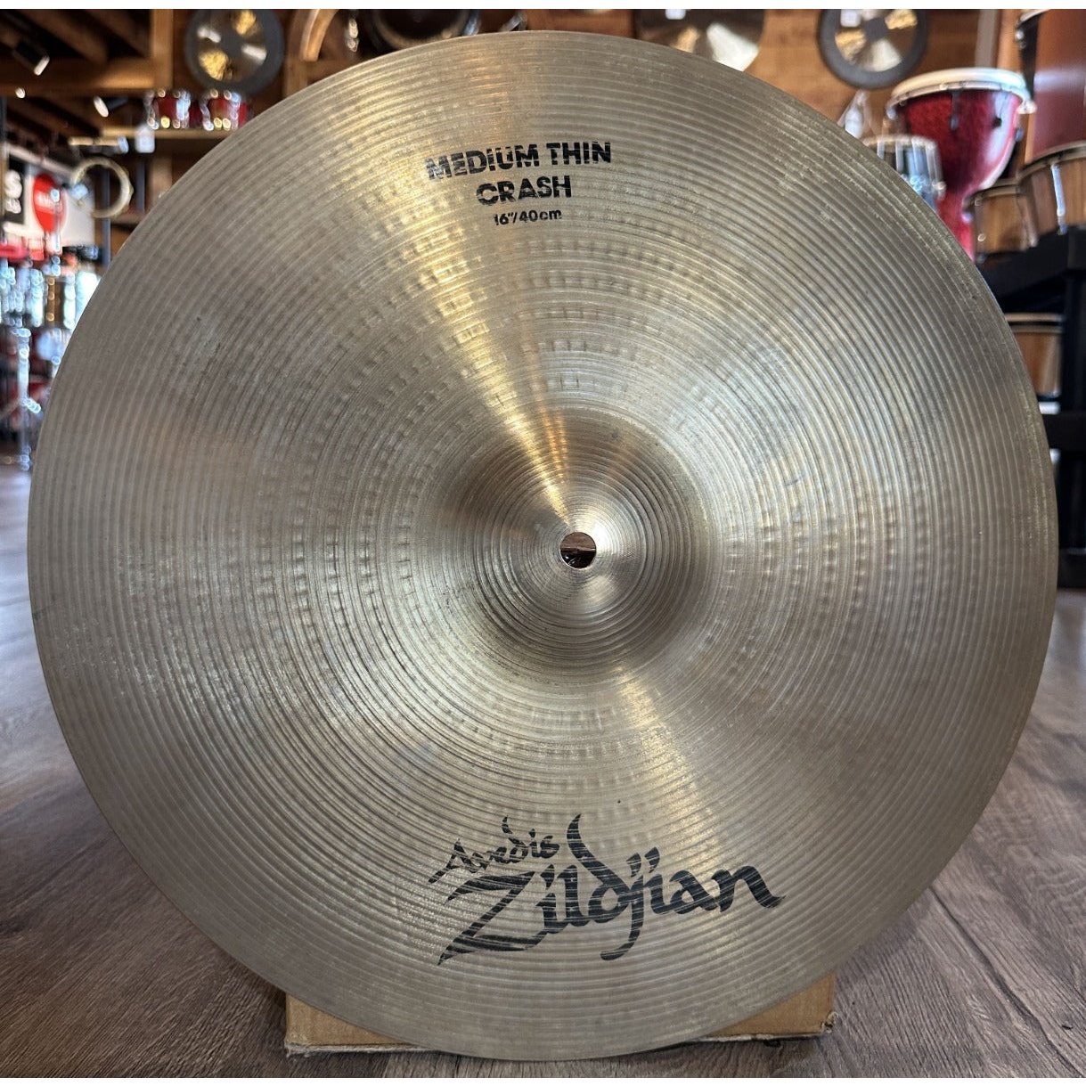 Used Zildjian A Medium Thin Crash Cymbal 16"