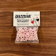 Danmar 50 Pack Nylon Tension Rod Washers - Pink