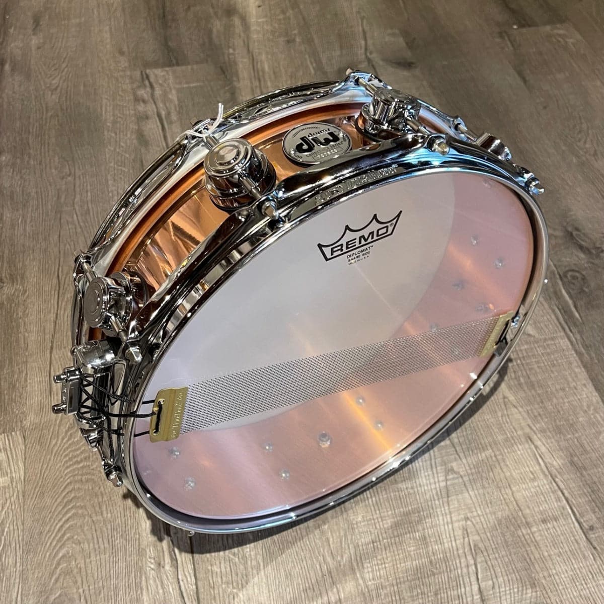 DW Collectors 3mm Copper Snare Drum 14x4 DEMO MODEL