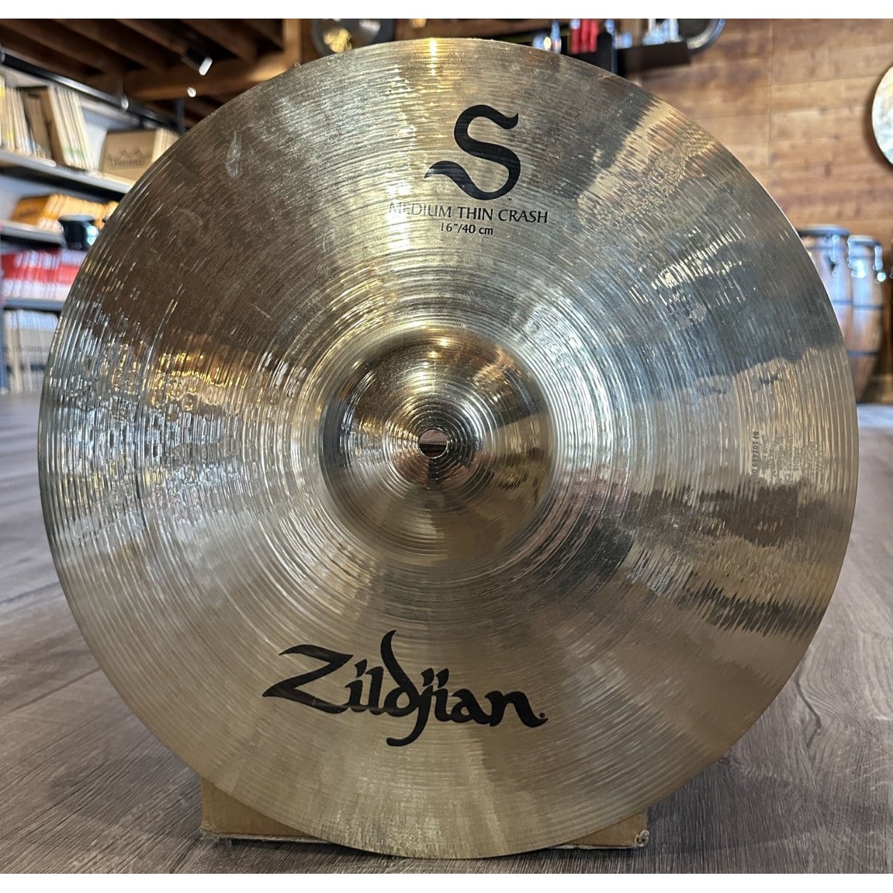 Used Zildjian S Medium Thin Crash Cymbal 16"