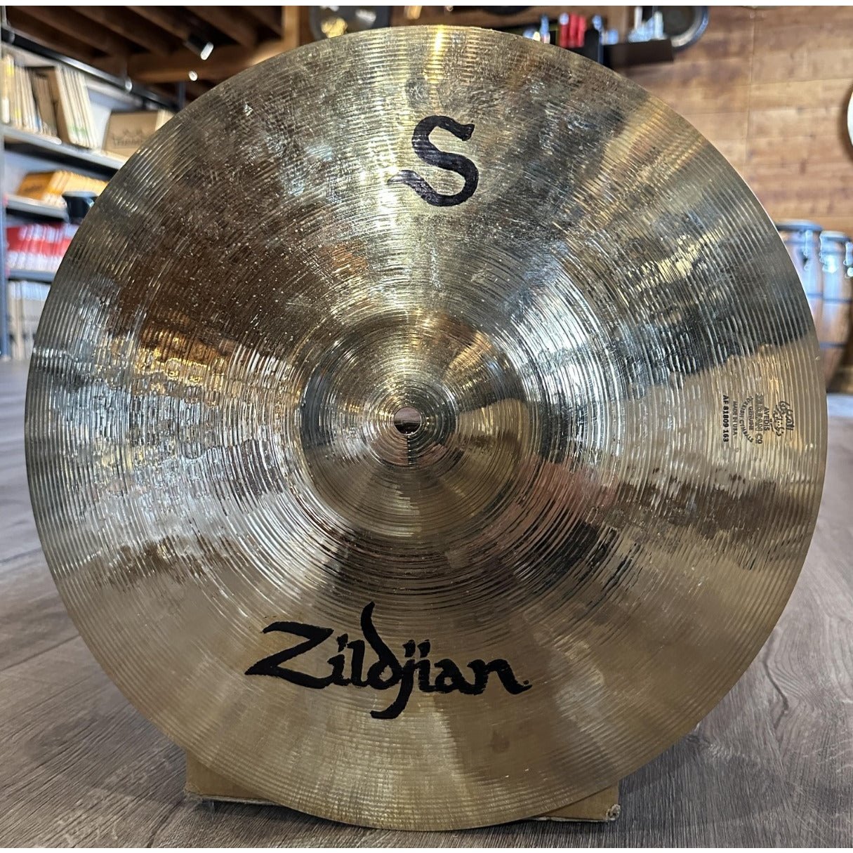Used Zildjian S Medium Thin Crash Cymbal 16"
