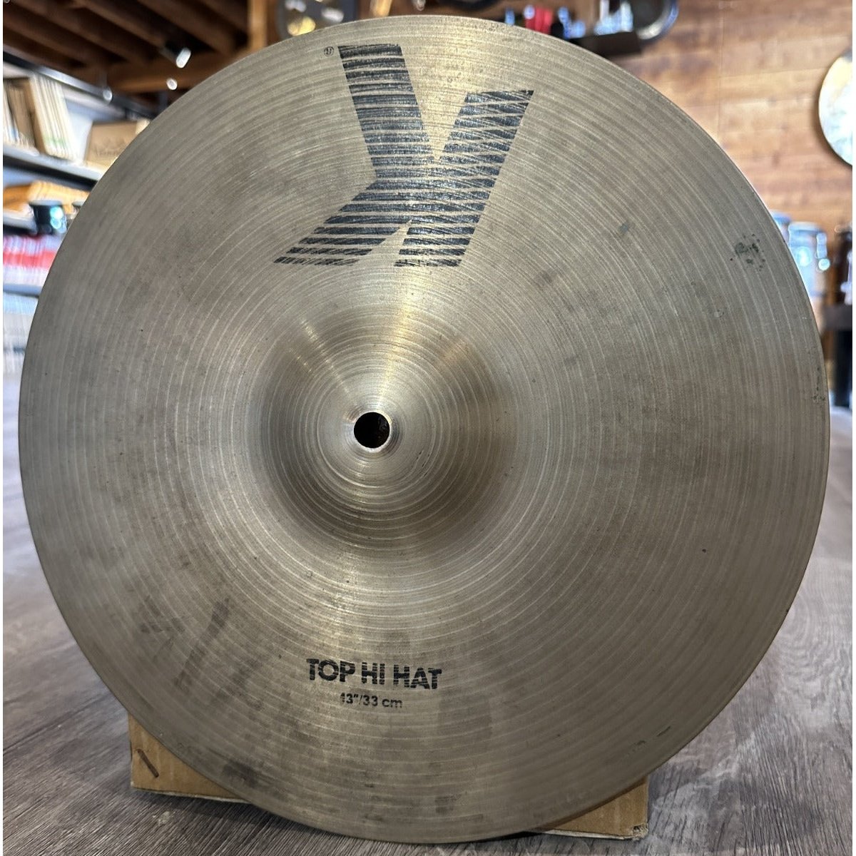 Used Zildjian K/Z Hi Hat Cymbals 13"