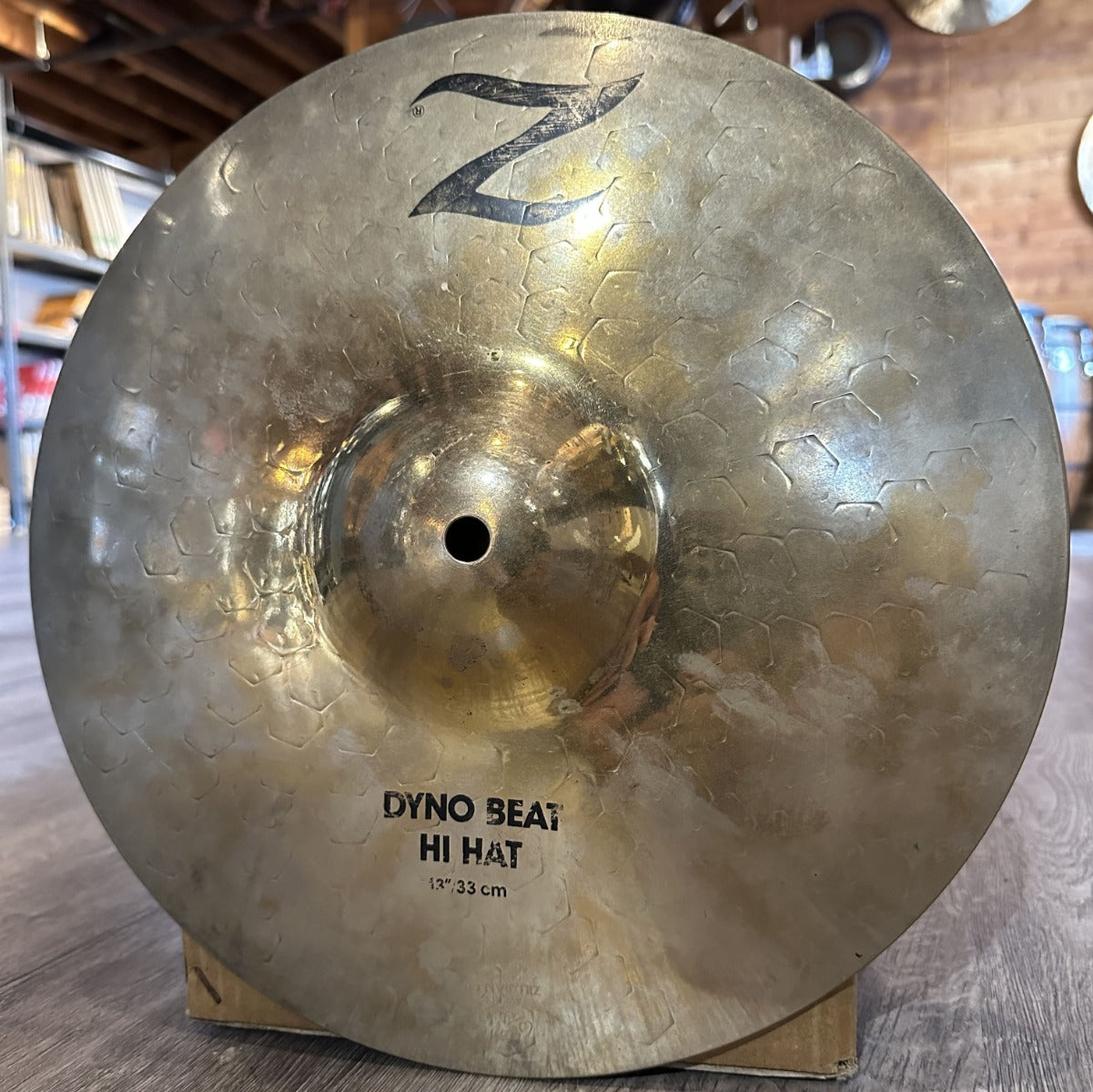 Used Zildjian K/Z Hi Hat Cymbals 13"