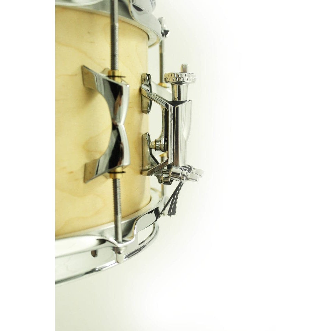 INDe Drum Labs SB1X Snare Drum Snare Drum Strainer - Chrome - No Butt Plate