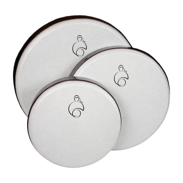 Toca Jamal Tunable Frame Drum 3 Pc Kenya Red