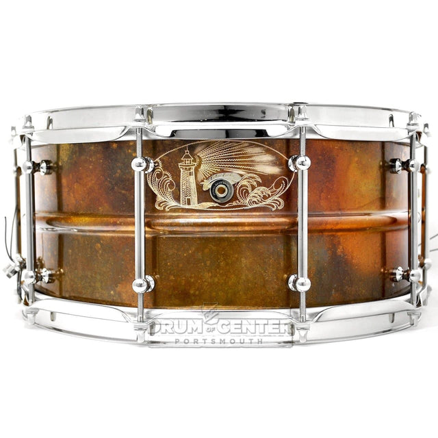 Joyful Noise Beacon Bronze Snare Drum 14x6.5 Engraved