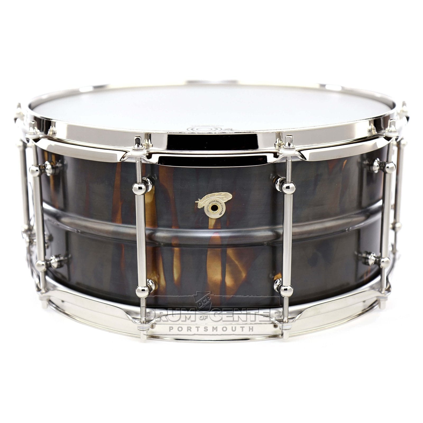 Joyful Noise TKO Bronze Snare Drum 14x6.5 Tailpipe Patina