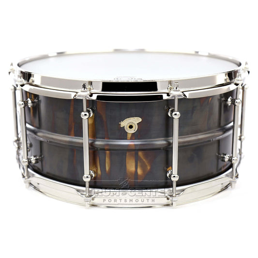 Joyful Noise TKO Bronze Snare Drum 14x6.5 Tailpipe Patina
