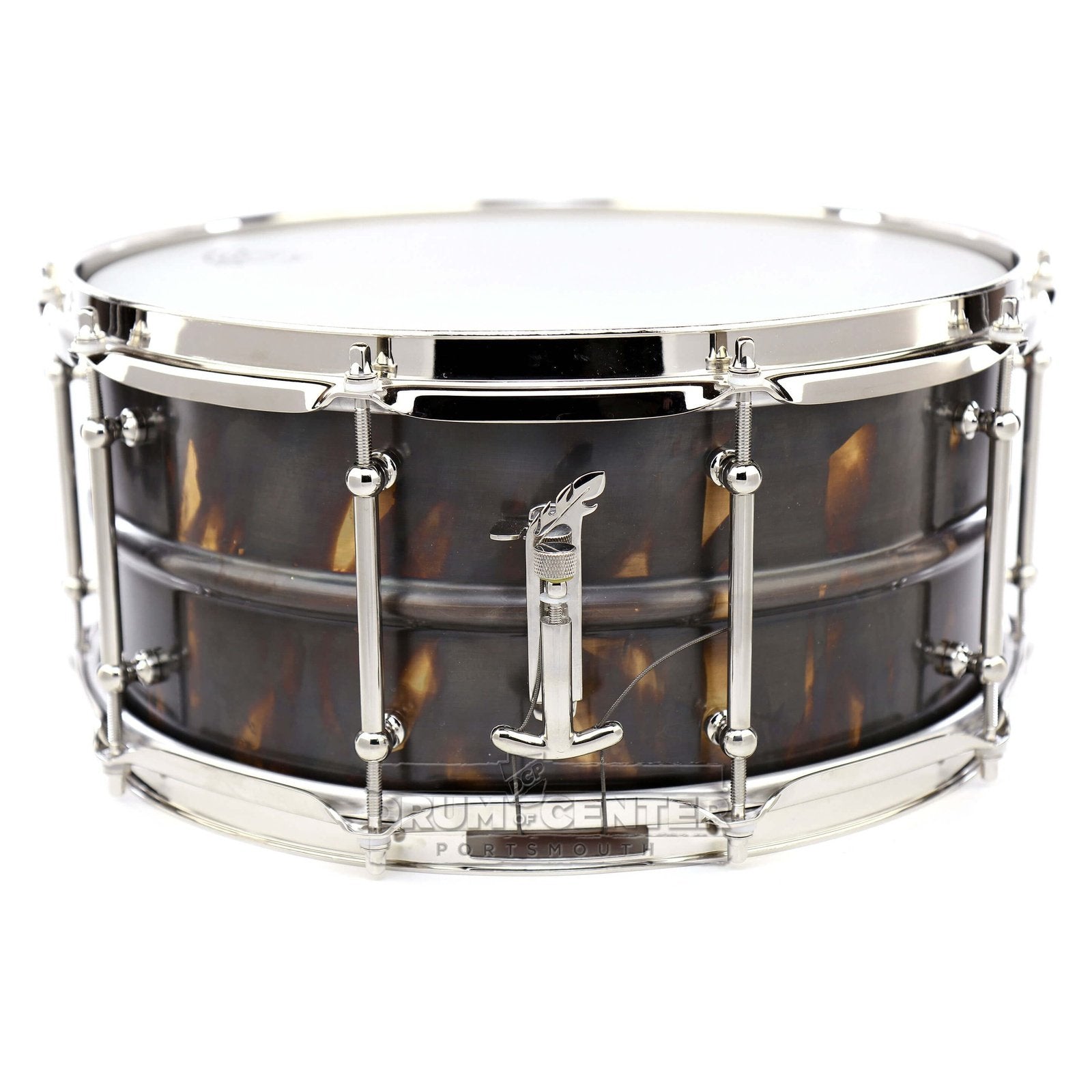Joyful Noise TKO Bronze Snare Drum 14x6.5 Tailpipe Patina