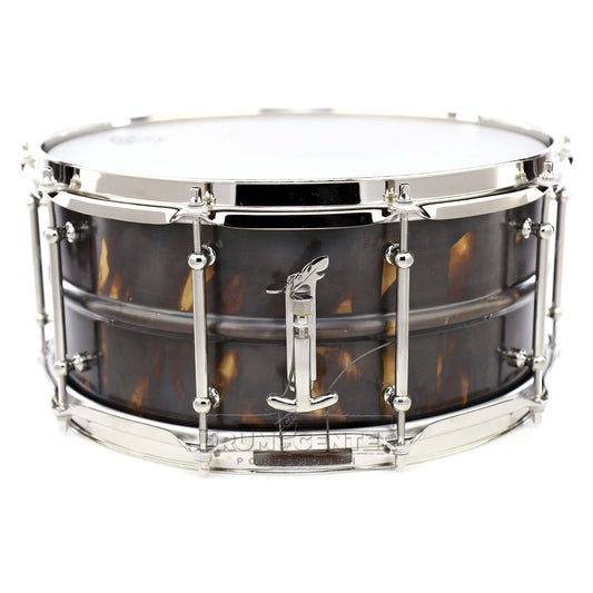Joyful Noise TKO Bronze Snare Drum 14x6.5 Tailpipe Patina