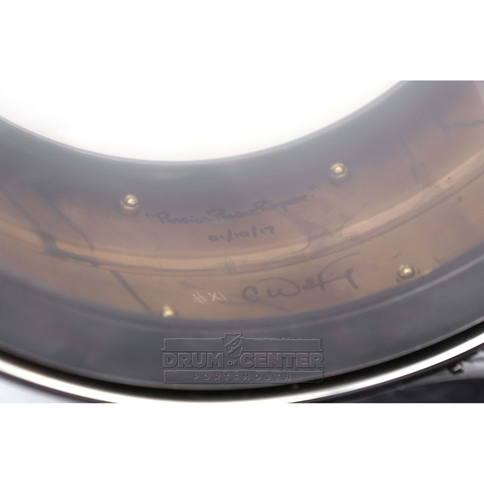 Joyful Noise TKO Bronze Snare Drum 14x6.5 Tailpipe Patina