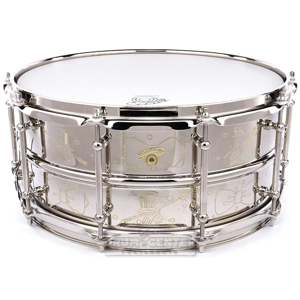 Joyful Noise Classic Standard Snare Drum 14x6.5 Top Hat & Cane