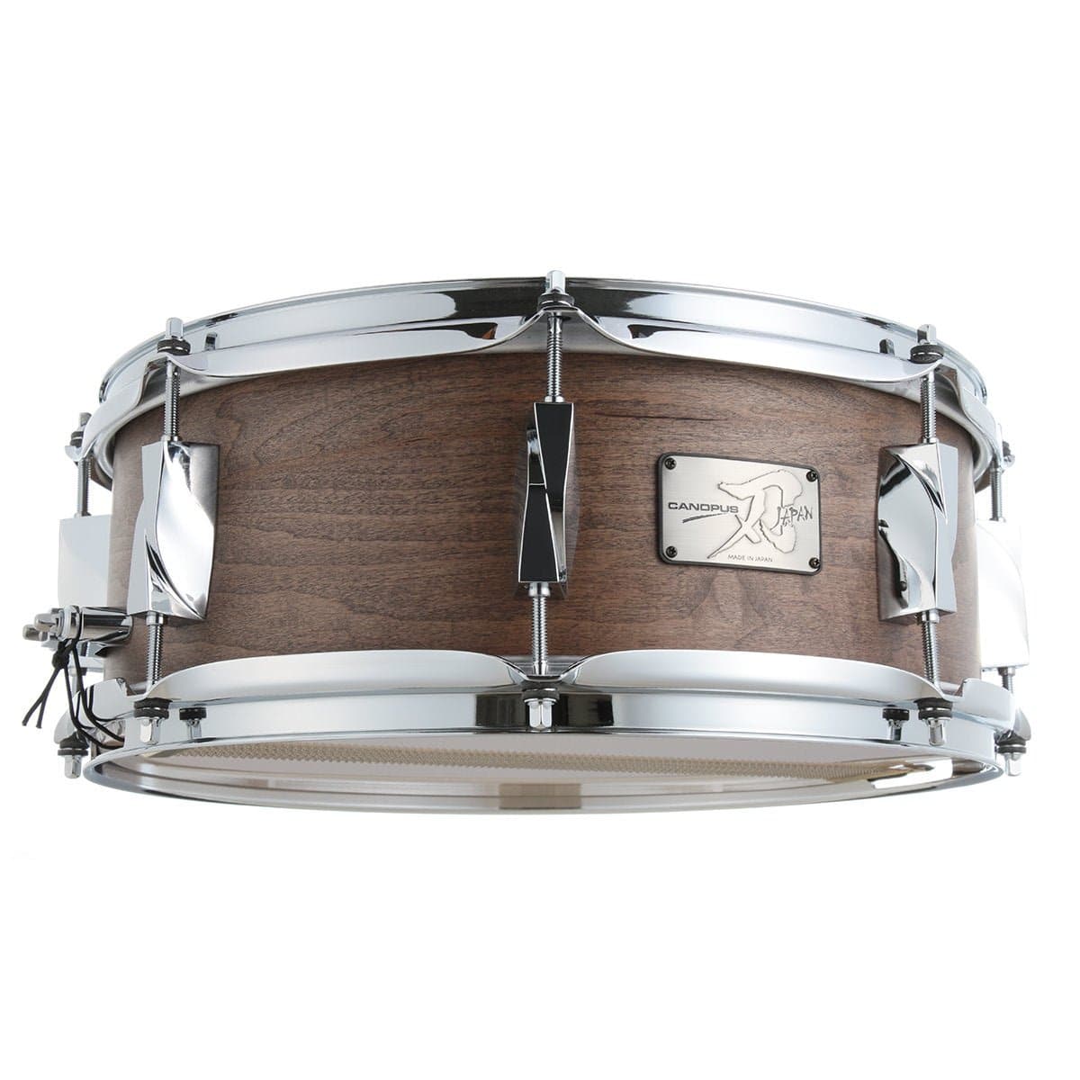 Canopus Yaiba Maple Snare Drum 14x5.5 Matte Antique Chestnut